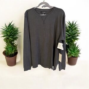 Treasure and bond Charcoal Long Sleeve Tee